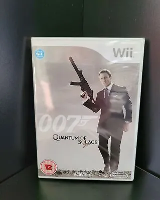 007 Quantum Of Solace Wii NEW And Sealed FULL Original UK Version James Bond • £11.95