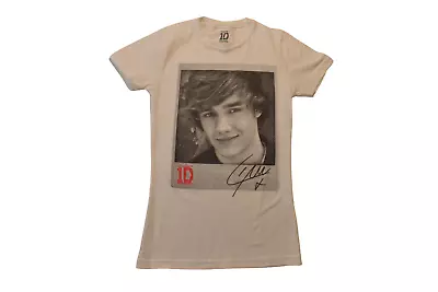 One Direction 1D Juniors Liam Payne Photo White Shirt New XS • £9.63