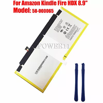 OEM NEW Battery For Amazon Kindle Fire HDX 8.9  3rd 4th Gen 58-000065 26S1004 • $20.95