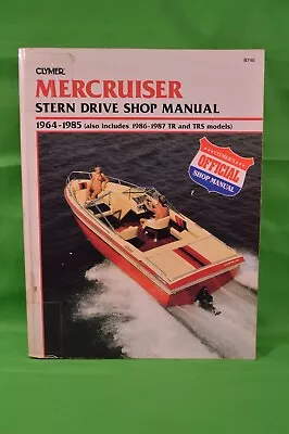 Clymer Mercruiser Stern Drive Shop Manual1964-1985 1993 Edition • $10.75