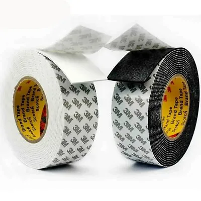 $6.90 • Buy 3M Strong Sponge Double-Sided Foam Tape Automotive Exterior Parts Household Use