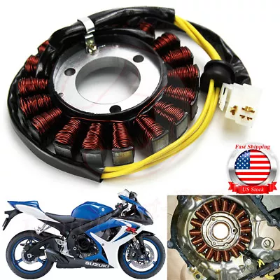 Magneto Stator Coil  For Suzuki GSXR 600 GSX-R 750 2006-2016 Generator • $26.95