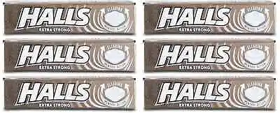 Halls Extra Strong 33.5g | Menthol Cough Drops | Cold Relief X 6 • £9.99