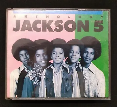 The Jackson 5 ‎DOUBLE CD Anthology Brazilian Fat Case Rare • $100