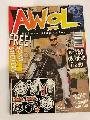 Awol Custom Bike-vol 6 No.2 - Free Stickers - Mignight Sun Run - V8 Trike • $8.09
