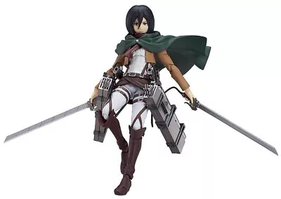 Figma Attack On Titan Mikasa Ackerman Figure Max Factory Japan • $116