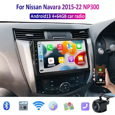 Apple Carplay Android Auto For Nissan Navara 2015-22 NP300 Head Unit Car Radio • $285.99