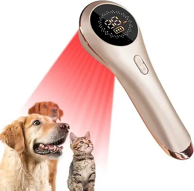 Cold Laser Therapy Device 1055mW & 5 * 808nm Dogs Arthritis Pain Relief Laser • $89