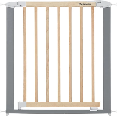 £70.91 • Buy BADABULLE Safe And Lock Wood Metal Baby Gate - Door And Stair Gates For Baby, 73