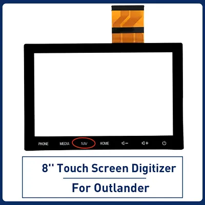 8'' Touch Screen Digitizer For Mitsubishi Outlander Navigation 19-22 8740A104 • $39.99
