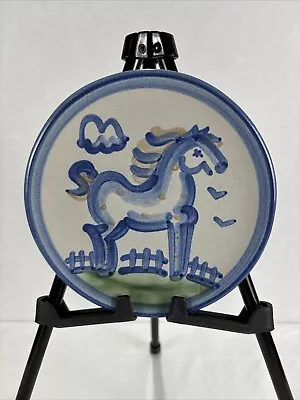 M. A. Hadley Pottery Horse Bread & Butter 6” Plate Farm Animal Collection • $6.99