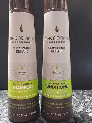 Macadamia Nourishing Repair Shampoo And Conditioner 300ml Medium To Coarse  • £25.50