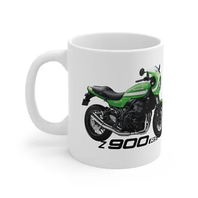 Motorcycle  Coffee Mug  Inspired By Cafe Kawasaki Z900 RS  Printed In UK • £8.95