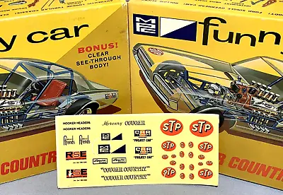 Mpc 1967 Mercury Cougar Country F/c Kit#702-200 Amt 1/25 Original Decal Sheet!!! • $24.99