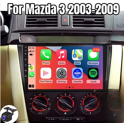 Apple Carplay Car Stereo Radio Android 13 For 2003 2004-2009 Mazda 3 GPS Navi • $188