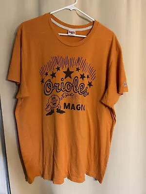 VTG Orioles Magic  Baltimore Orioles Extra Large Shirt Single Stitch • $20