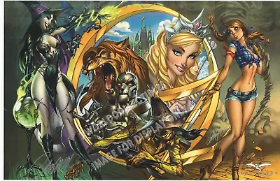 Grimm Fairy Tales Oz ART PRINT Signed J. SCOTT CAMPBELL 11x17 • $49.99