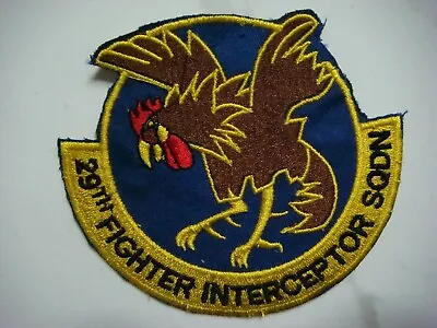 $12.85 • Buy USAF 29th FIGHTER INTERCEPTOR SQUADRON,  PATCH