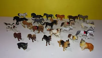 Safari LTD Pony Horse Dogs Farm Pasture Learning Realistic Mini Figure Lot 1.5  • $12.73