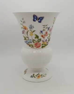 £4.99 • Buy Anysley Cottage Garden Vase Decorative Floral Butterfly