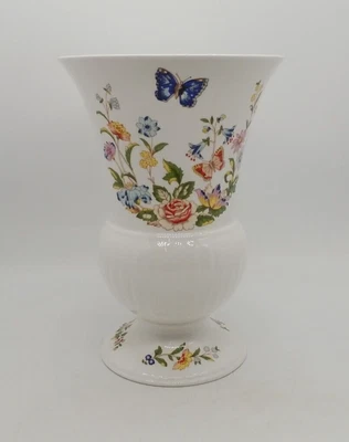£4.99 • Buy Anysley Cottage Garden Vase Decorative Floral Butterfly