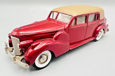 Rextoys 1:43 - 1938-40 Cadillac V16 Formal Sedan - Red & Tan • $9.50