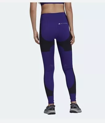 Adidas By Stella McCartney Support Tight Leggings Womens XS Purple New • $37