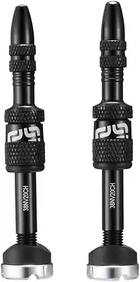 E*thirteen Quick Fill Plasma Tubeless Valve - Aluminum 23 - 31mm Black Pair • $19.90