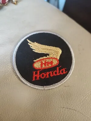 Vintage Honda HM Gold Wing Motorcycle 3  Embroidered Sew On Patch • $9.90