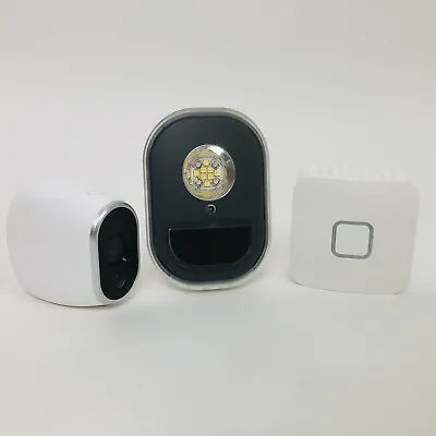 Netgear Arlo Home Security Light Wireless Motion Sensor With Bridge Bundle • $72