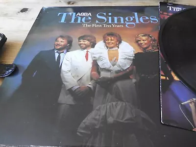 Abbathe Singles The First Ten Years1982 Double Albumphoto Innersvg+condition • £9.99