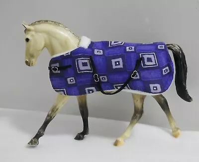 £12.50 • Buy Handmade Rug Squares Blanket 1:12 Classic Breyer Toy Horse NOT Included
