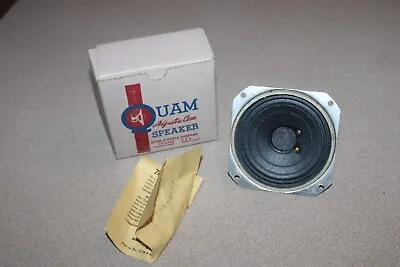 Vintage QUAM 4E45 Adjust A Cone 450 Ohm Speaker 4  W/Box • $39.95