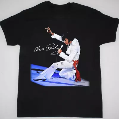 Elvis Presley Elvis In Concert 90s Gift For Fan Black Shirt S-5XL- Free Shipping • $16.99
