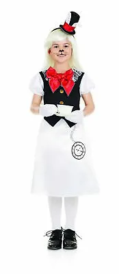 £14.99 • Buy Girls Miss White Rabbit Costume M - XL Kids Fairytale Fancy Dress Book Day Week