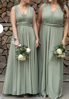Sage Green Multi-way Dress One Size  • £70