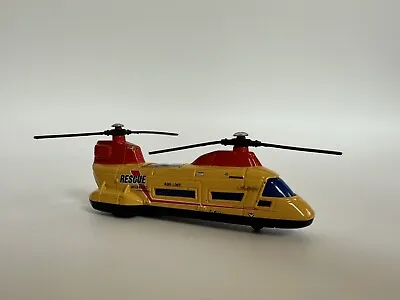 Vintage 2001 Matchbox Yellow Transport Helicopter Toy Vehicle • $12.45