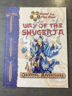 WAY OF THE SHUGENJA ORIENTAL ADVENTURES L5R Legend Of The Five Rings RPG AEG • $19.99