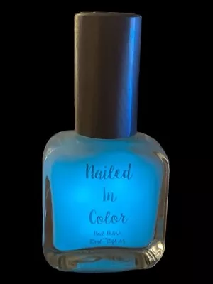 Lunar Blue Nail Polish By NailedInColor®-Glow In The Dark Polish-Women's Nails • $9.95