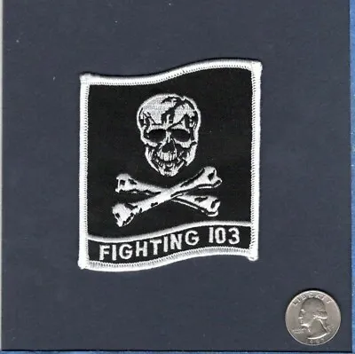VF-103 JOLLY ROGERS US NAVY Grumman F-14 TOMCAT Fighter Squadron Patch • $7.99