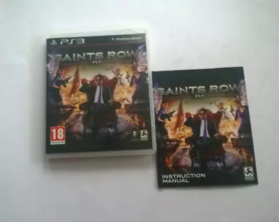 PS3 PlayStation 3 Video Game  Saints Row IV Free Post VGC • $9