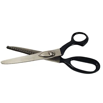 Vintage 4 D Pinking Shear Zig Zag Scissor Scalloped Edge Cut Material Black USA • $15.87
