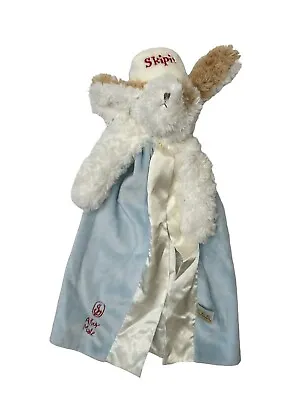 $16.50 • Buy Bunnies By The Bay Skip It Dog Ahoy Mate Light Blue Lovey Security Blanket Puppy