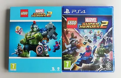 PS4 LEGO MARVEL SUPERHEROES 2: Card Slipcase: Sony PlayStation 4: New & Sealed  • £12.45