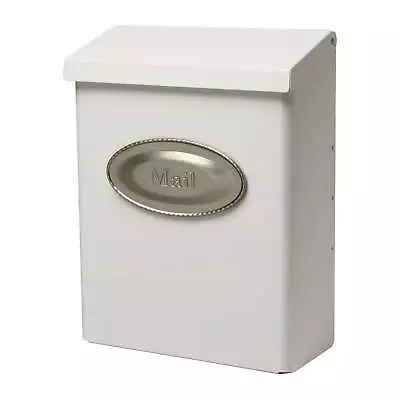 Gibraltar DVKW0000 Heavy-Duty Designer Wallmount Mailbox White • $34.05