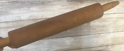 Vintage Wood Handles 17” Rolling Pin Country Kitchen • $30