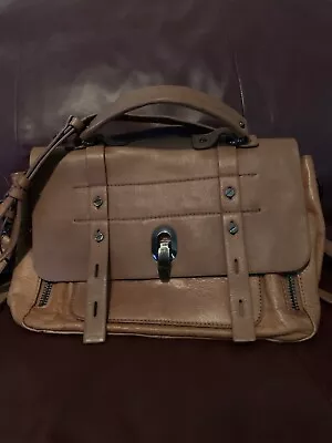 Via Spiga “Sasha” - Whiskey Leather (MSRP $168) - Flap - Brown - Crossbody Bag • $44