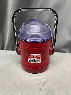 Vintage Marlboro Unlimited Camping Lantern Flashlight Lamp Battery Operated Box • $25.27