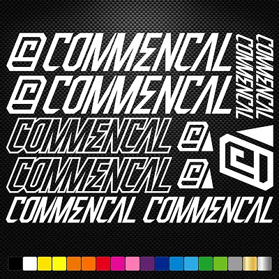 FITS Commencal Vinyl Stickers Sheet Bike Frame Cycling Bicycle Mtb Road • $15.42