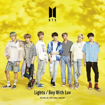BTS : Lights/Boy With Luv CD Limited  Album With DVD 2 Discs (2019) ***NEW*** • £4.84